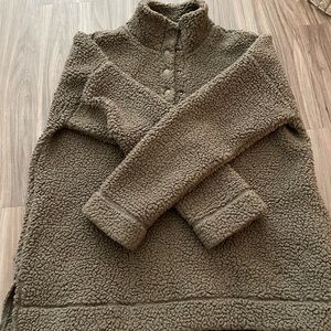 American eagle aerie Sherpa pullover